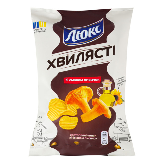 detail Brambůrky s příchutí lišek 125g LUX