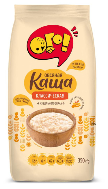 detail Ovesná kaše Klasická 350g OGO!