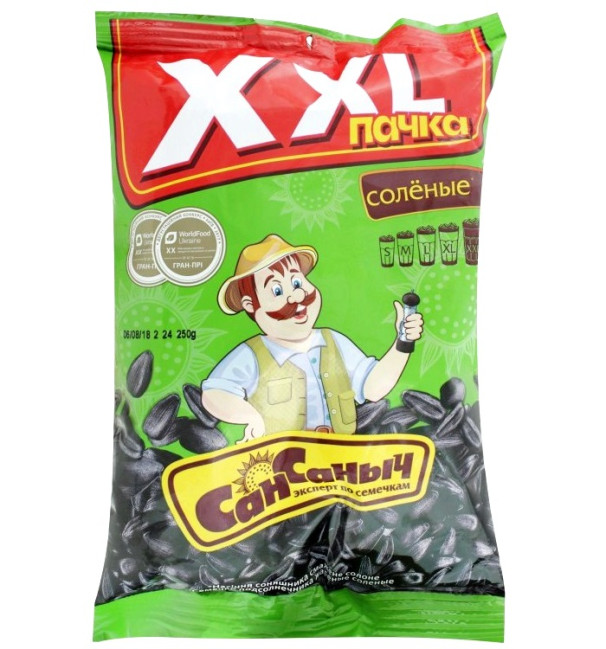 detail Smažená semínka solená San Sanyč 285g