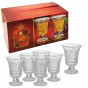náhled Sada panáků „Ledová hvězda“ 6 ks, 40 ml Glass Ware