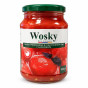 náhled Rajčata loupaná s bazalkou 700ml Wosky